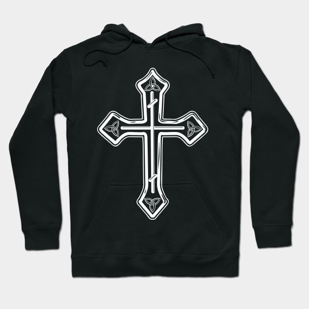 Cross 01 Great for Mask Hoodie by Verboten